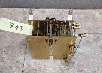 713 Mechanizm starego zegara ściennego Junghans W.248 łańcuchowy