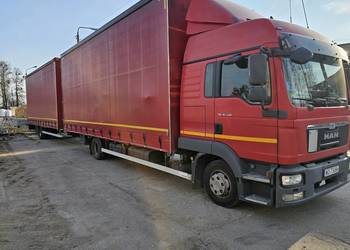 Man TGL 8.250 Zestaw tandem przestrzenny Konar