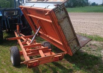Przyczepa K-Vagnen 2000kg wywrot 3strony kiper