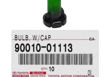 TOYOTA Yaris Corolla Zarowka podswietlenia klimatyzacji 90010-01113 OE