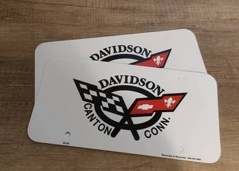 Wkładka tablicy Chevrolet Davidson Canton USA gadżet AmCar USA