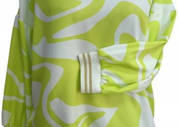 Bluzka wzory NOVUM rozm 44 biust 112 cm limonka