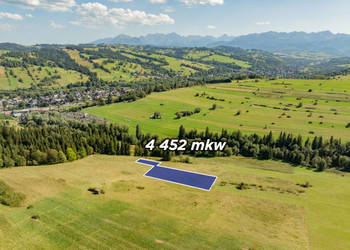 Działka rolna z widokiem na Tatry, Biały Dunajec