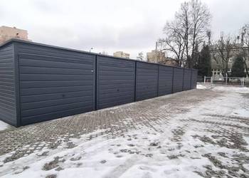 Garaże blaszane szeregowe 3x6 dowolne wymiary profile ocynkowane