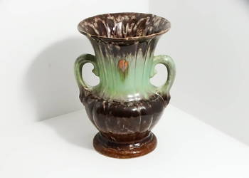 Wazon ceramiczny dekoracyjny – ręcznie szkliwiony – 26,5 cm