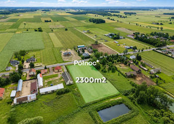 Działka 2300 m² z warunkami zabudowy