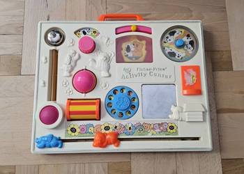 Fisher-Price Activity Center vintage lata 80, tablica do łóżeczka