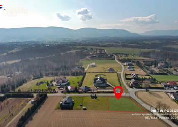 Działka budowlana ok 1206 m² w Pisarzowicach