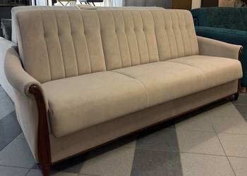 Stylowa Wersalka rozkładana z pojemnikiem - szerokość 220 cm