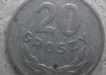 POLSKA-20 GROSZY-1967 r-AL-