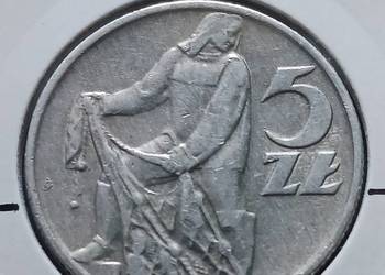 5 Złotych Rybak 1959 r. - nr. 6 - Skrętka - Piękne