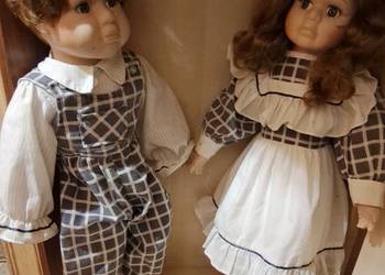 Duże lalki z ceramicznymi główkami, dłońmi I stopami