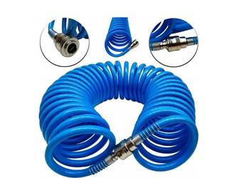 WĄŻ PRZEWÓD SPIRALNY PNEUMATYCZNY 10m Verke V81353 FV/Paragon