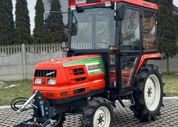Hinomoto NX23 , 23hp, 4x4, Rewers, Manual, Kabina, Ogrzew,  ZAREJESTROWANY