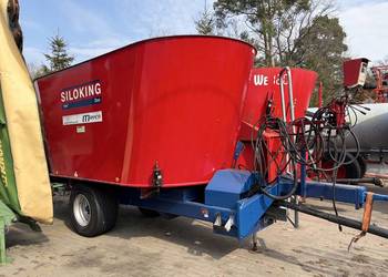 Wóz paszowy Siloking Duo 14 m3 paszowóz Kuhn Strautmann Bvl