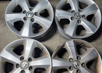 4x 16cali 5x114.3 ET 55 6.5Jx16H2 ø64.1mm Alufelgi HONDA OE WYSYŁKA