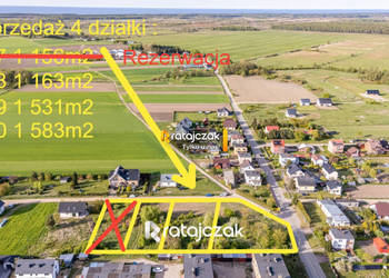Do sprzedaży działka 1156m2 Wierzchucino Kapitańska