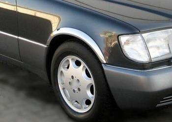 MERCEDES W140 nakładki x 4 listwa nadkola przód tył błotnik prawy lewy SALE