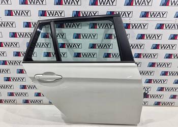BMW F31 DRZWI PRAWY TYŁ TYLNE A300 ALPINWEISS