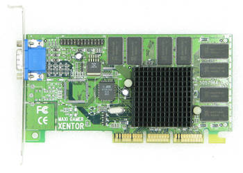 GUILLEMOT Maxi Gamer Xentor NV5 TNT2 16MB SDR 128bit DSUB AGP x4 retro