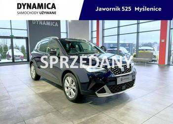 Seat Arona Xperience 1.0TSI 110KM M6 2022 r., salon PL, f-a VAT, gwar. fab…