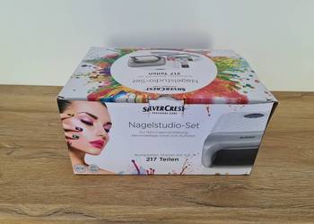 SILVERCREST Zestaw do stylizacji paznokci z lampą UVA