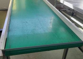 Taśmociąg prosty, przenośnik taśmowy 300 x 80 cm - mkvplast.pl