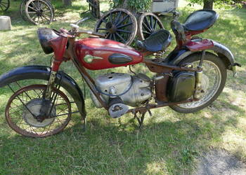 MZ IFA BK 350 bak błotniki silnik rama