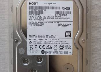 Dysk 4TB SATA 3,5 cala