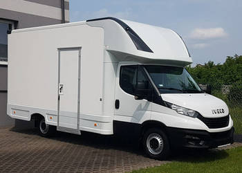 Iveco Daily KONTENER NISKOPODŁOGOWY 4,43x2,23x2,42 SKLEP BAR FOODTRUCK KAM…