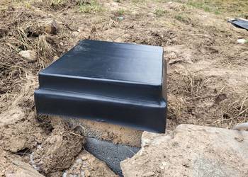 Pokrywa na pustak kominowy 38x38x25cm