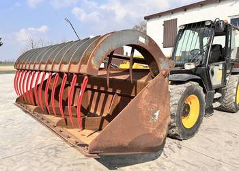 Łyżko-krokodyl, JCB, Volvo, ładowarka teleskopowa