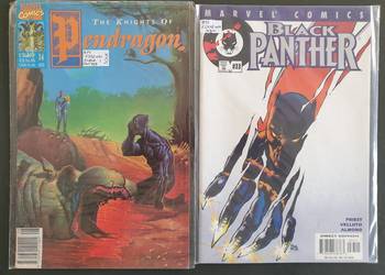 Black Panther - 2 oryginalne komiksy USA