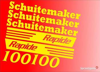 naklejki schuitemaker rapide 100