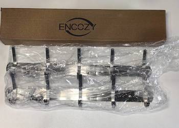 Wieszak ścienny Encozy haczyki zestaw 2szt stal nierdzewna nowy