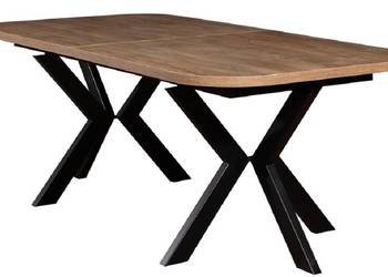 Duży stół rozkładany 200-280 cm w stylu loft do jadalni