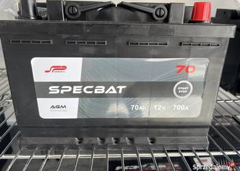 Akumulator 70Ah 700A SPECBAT AGM Akumulator 70Ah 700A SPECBAT AGM