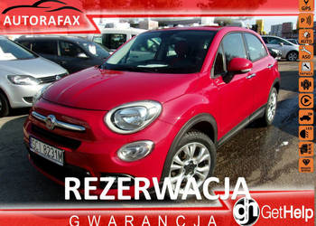 Fiat 500x 1.6 Pop Star, Klimatronic 2-stref, Półskóra, Nawigacja