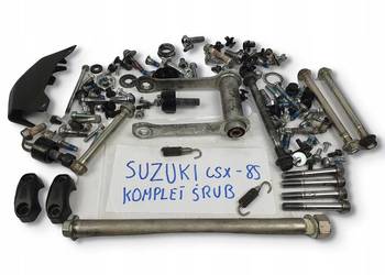 ŚRUBY NAKRĘTKI SZPILKA OŚKA Suzuki GSX-8S 2023+ śruba nakrętka mocowanie