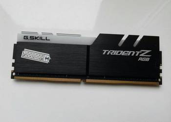G.Skill Trident Z RGB DDR4 16GB, 3200, F4-3200C16D-32GTZR, 3 błędy, 2022297