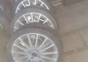Alufelgi BORBET 17"z oponami 4x100 Opel, Honda, Vw