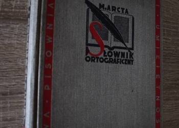 M. ARCT - Polski przedwojenny słownik ortograficzny z roku 1936