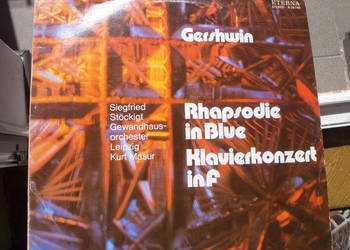Jazz LP; George Gershwin--Rapsodie in Blue , 1975 rok.