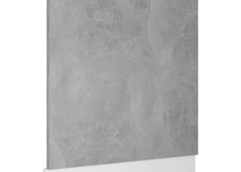 Panel do zabudowy zmywarki szarość betonu 595x3x67 cm WM-802566
