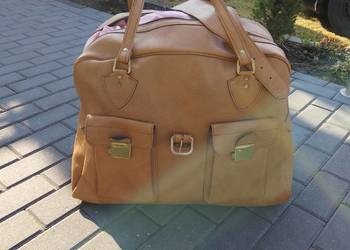 Torba dużo czasu vintage skóra