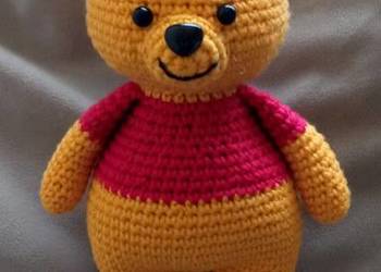 Kubuś Puchatek wykonany na szydełku