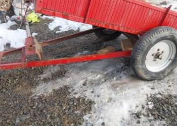 Przyczepka 120x280 do traktora z kiprem samowolnym do tył