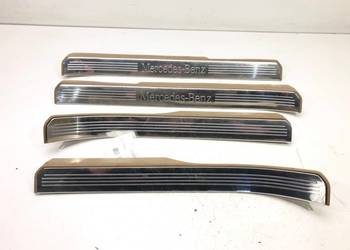 LISTWY PROGOWE NAKŁADKI WEWNĘTRZNE KOMPLET MERCEDES W221 Sedan/Limuzyn