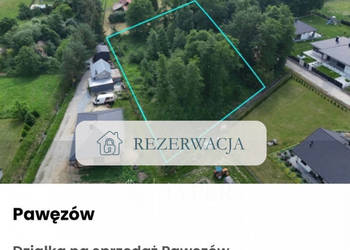 Działka na sprzedaż Pawęzów