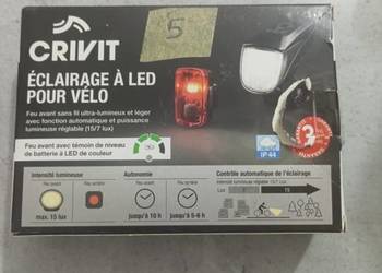 Lampki rowerowe akumulatorowe USB C zestaw nowe